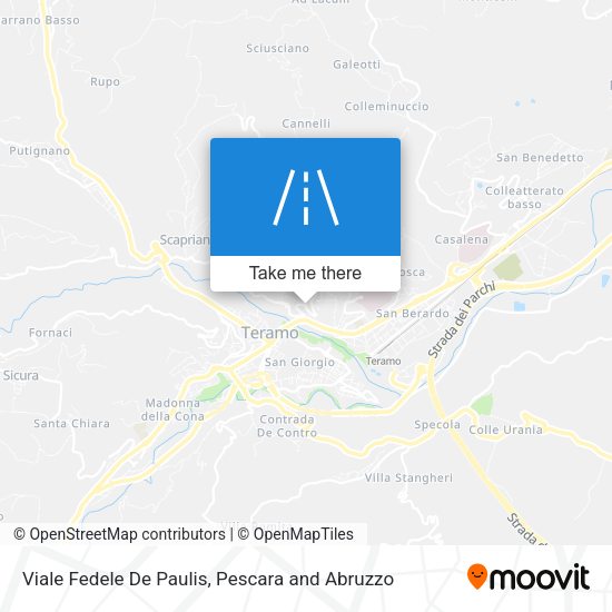 Viale Fedele De Paulis map