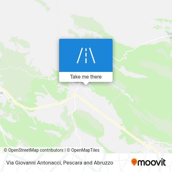 Via Giovanni Antonacci map