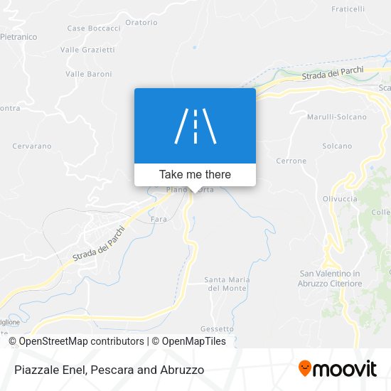 Piazzale Enel map