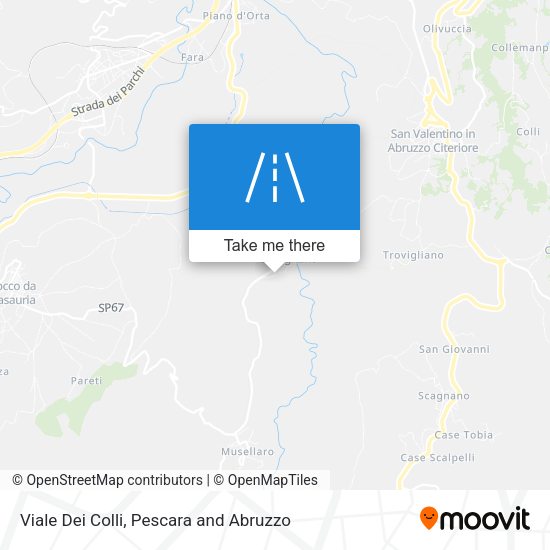 Viale Dei Colli map
