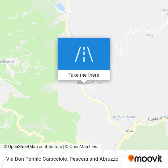 Via Don Panfilo Caracciolo map