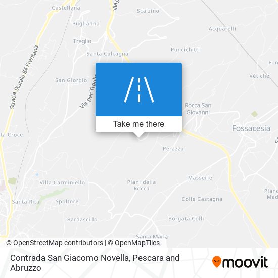 Contrada San Giacomo Novella map
