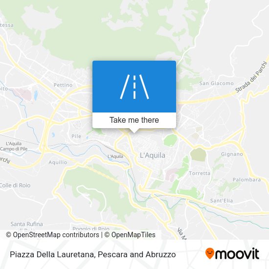 Piazza Della Lauretana map