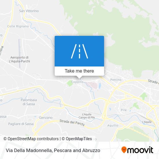 Via Della Madonnella map