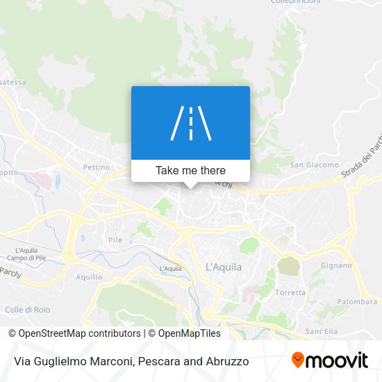 Via Guglielmo Marconi map