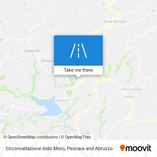 Circonvallazione Aldo Moro map