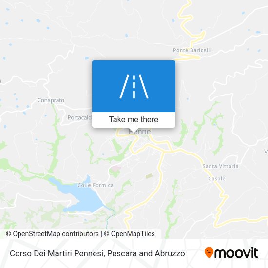 Corso Dei Martiri Pennesi map