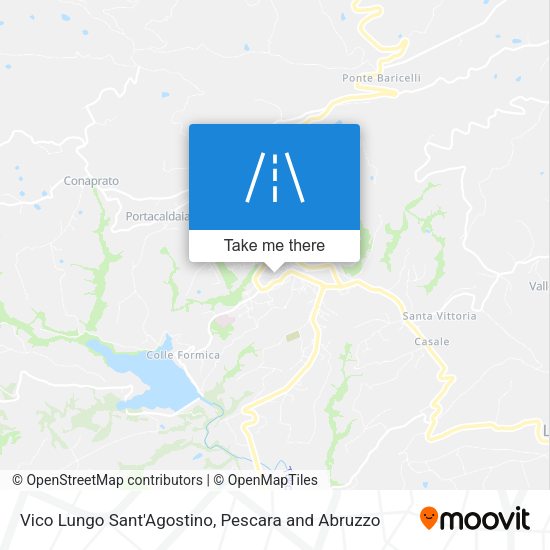 Vico Lungo Sant'Agostino map