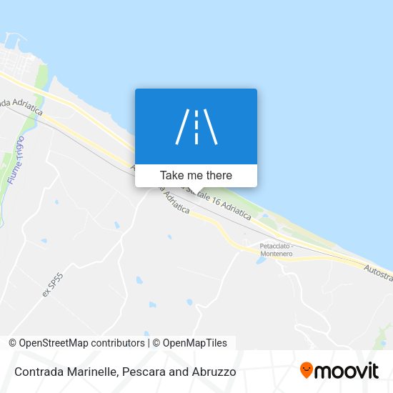 Contrada Marinelle map