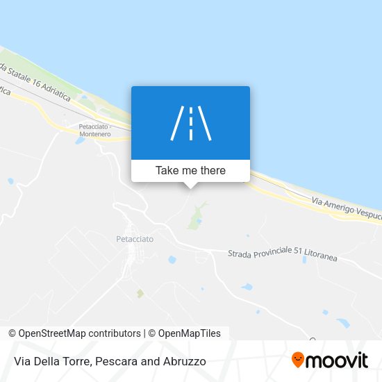 Via Della Torre map