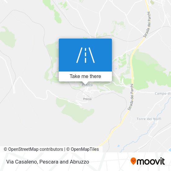 Via Casaleno map