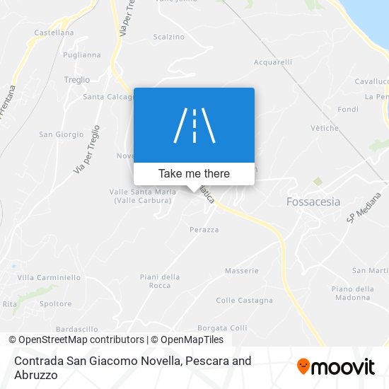 Contrada San Giacomo Novella map