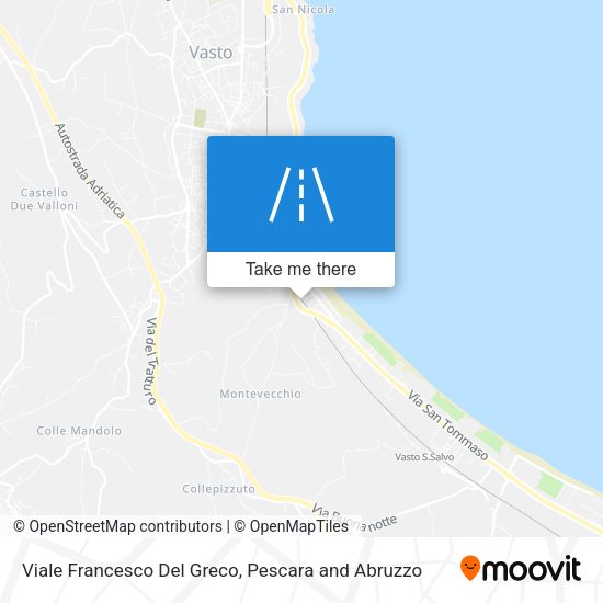 Viale Francesco Del Greco map