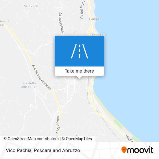 Vico Pachia map
