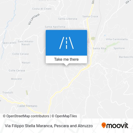 Via Filippo Stella Maranca map