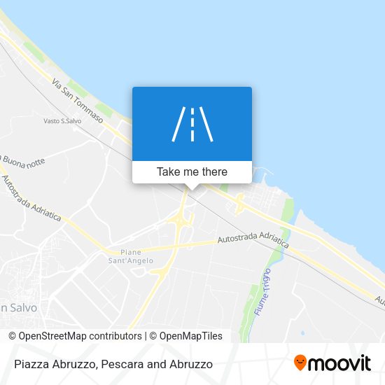 Piazza Abruzzo map
