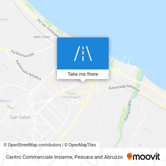 Centro Commerciale Insieme map