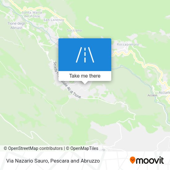 Via Nazario Sauro map
