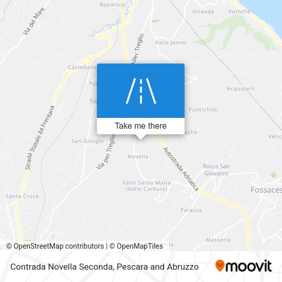 Contrada Novella Seconda map