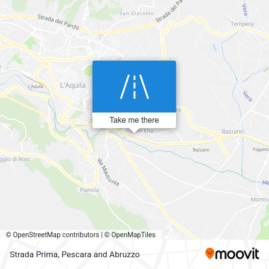 Strada Prima map