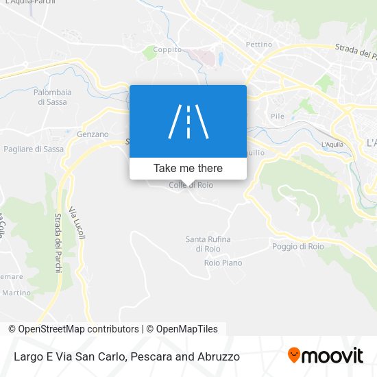 Largo E Via San Carlo map