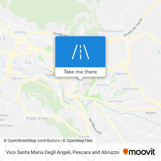 Vico Santa Maria Degli Angeli map