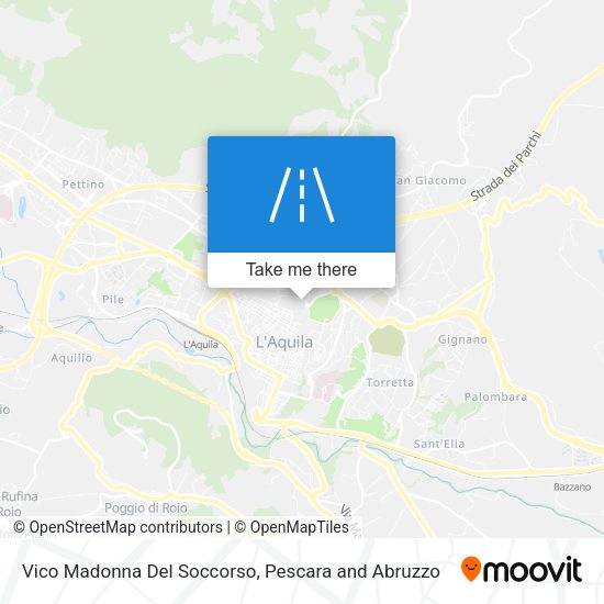 Vico Madonna Del Soccorso map