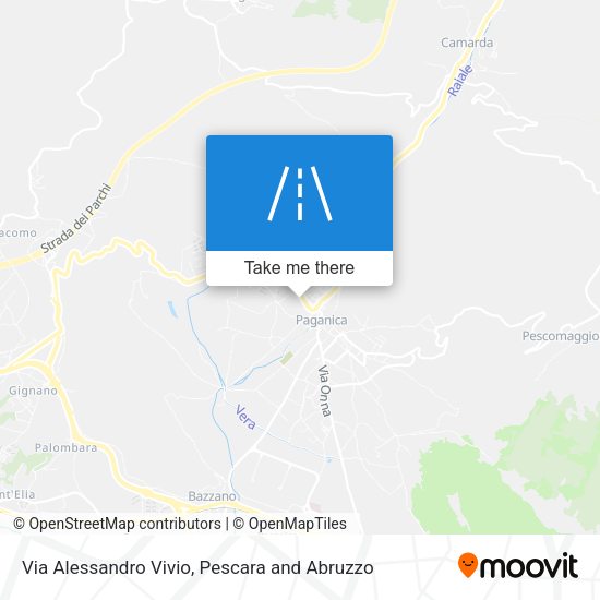 Via Alessandro Vivio map