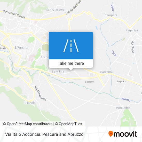 Via Italo Acconcia map