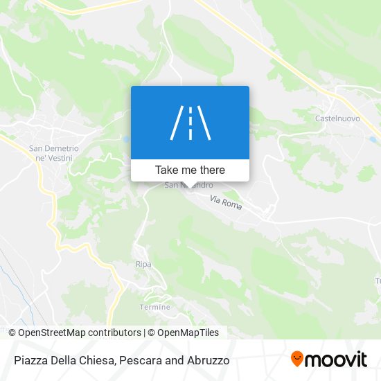 Piazza Della Chiesa map