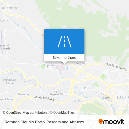 Rotonda Claudio Porto map