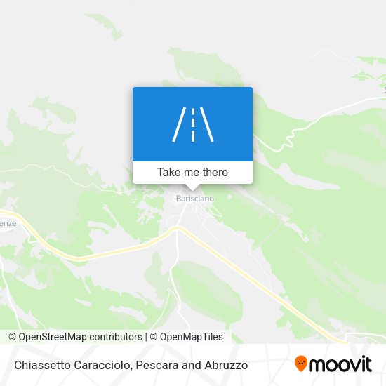 Chiassetto Caracciolo map