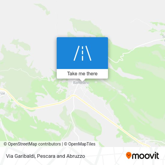 Via Garibaldi map