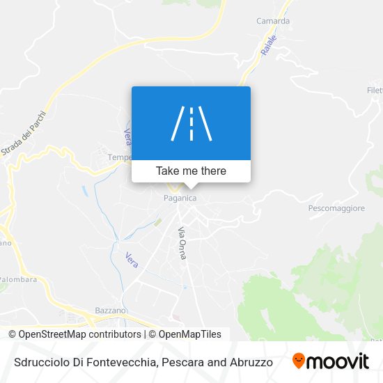 Sdrucciolo Di Fontevecchia map