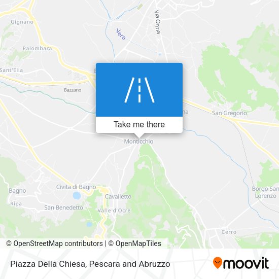 Piazza Della Chiesa map