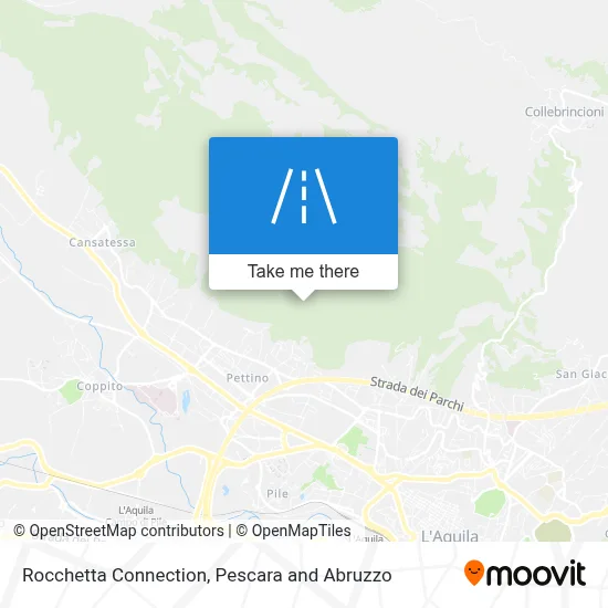 Rocchetta Connection map