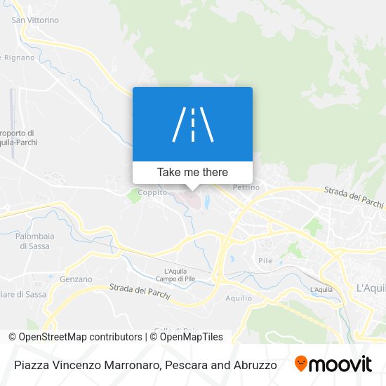 Piazza Vincenzo Marronaro map