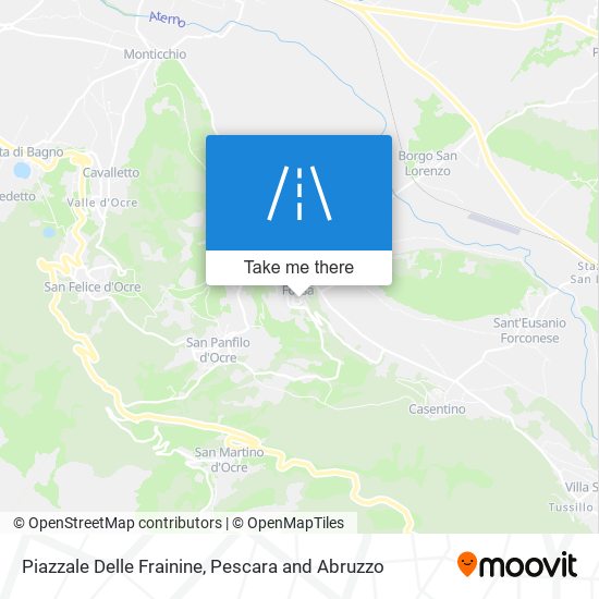 Piazzale Delle Frainine map