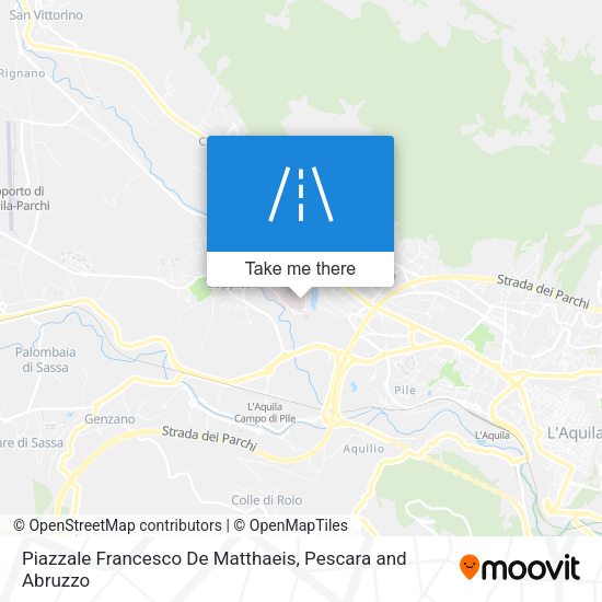 Piazzale Francesco De Matthaeis map