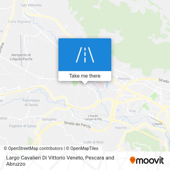 Largo Cavalieri Di Vittorio Veneto map