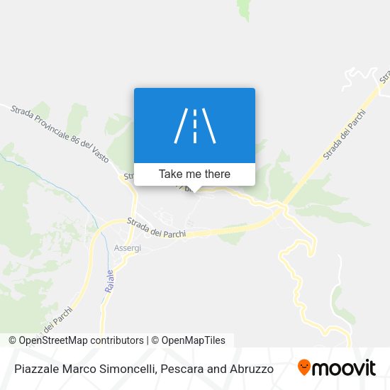 Piazzale Marco Simoncelli map