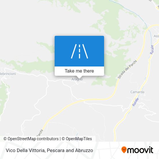 Vico Della Vittoria map