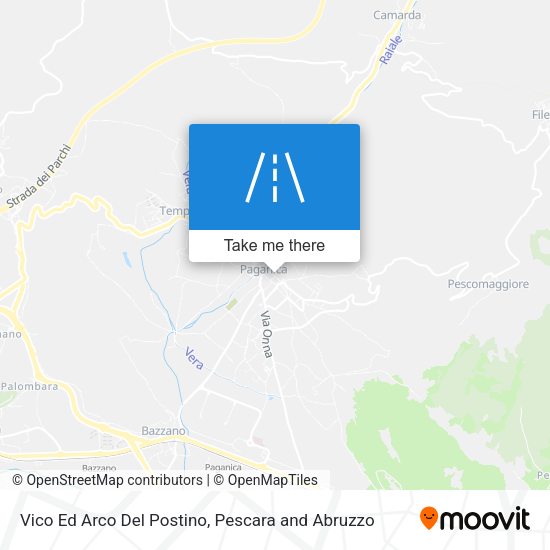 Vico Ed Arco Del Postino map
