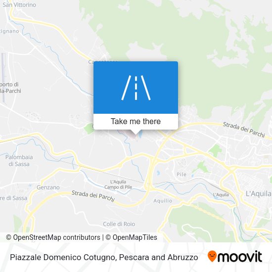 Piazzale Domenico Cotugno map