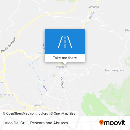 Vico Dei Grilli map