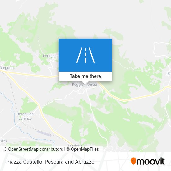 Piazza Castello map