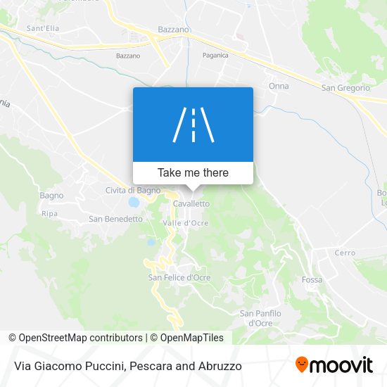 Via Giacomo Puccini map