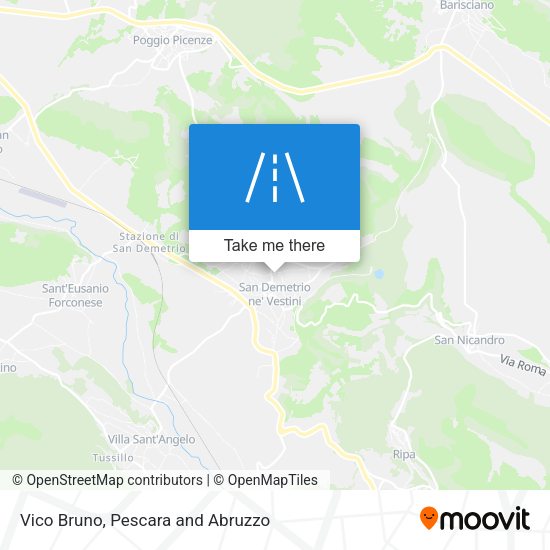 Vico Bruno map