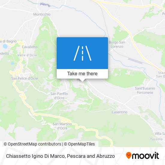 Chiassetto Igino Di Marco map