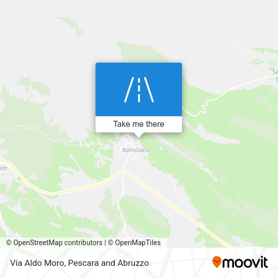 Via Aldo Moro map